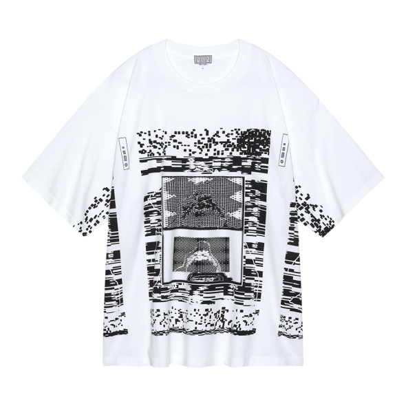 C.E (シーイー) FK HarshCodification BIG T CES25T21 Tシャツ メンズ ホワイト M 05251441_665179edbd4a1.jpg