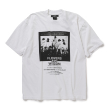 ESSAY / エッセイ | MTS-8_FLOWER OVERSIZED GARMENT DYE T-SHIRT - White