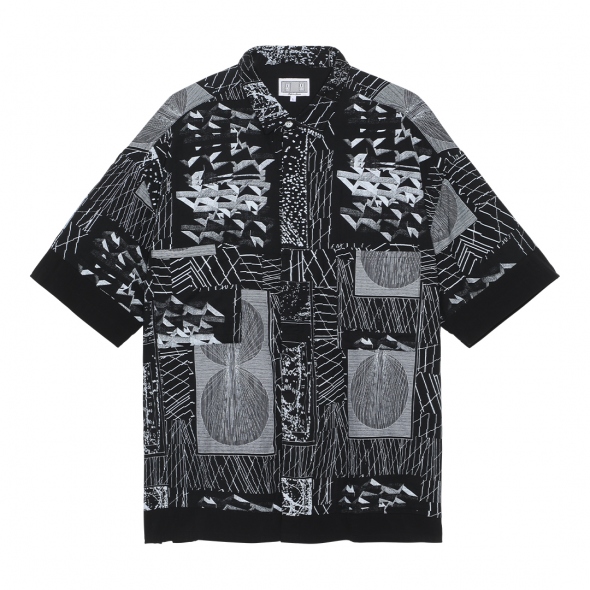 C.E / シーイー | FK PTTN SHORT SLEEVE SHIRT - Black | 通販