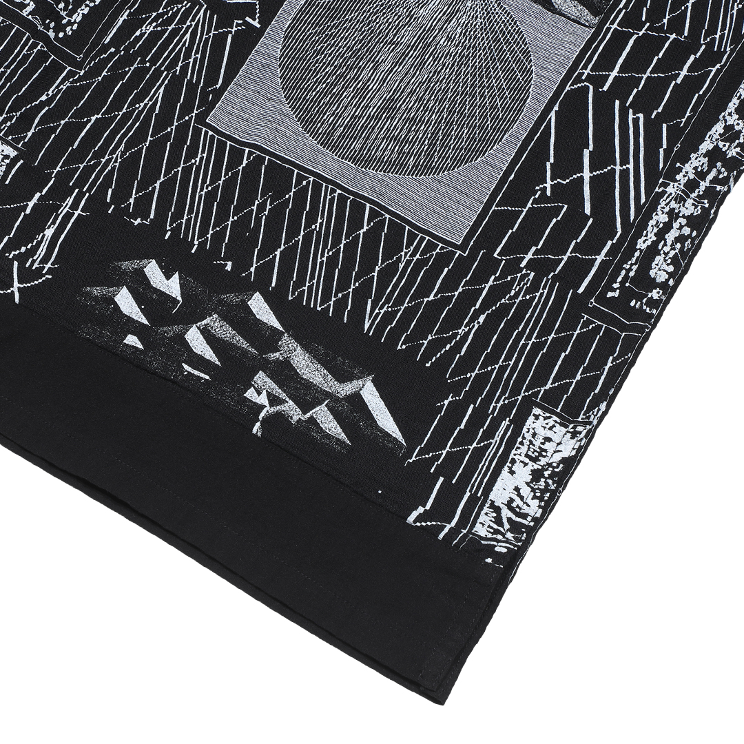 C.E / シーイー | FK PTTN SHORT SLEEVE SHIRT - Black | 通販 - 正規  