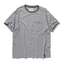 ....... RESEARCH | Border S/S Tee - C.Gray