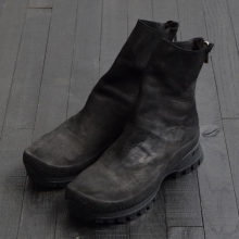 COMOLI / コモリ | GUIDI別注 VS バックジップ ブーツ - Black