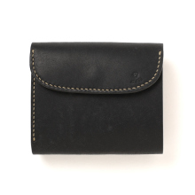 MOTO / モト | W5R SHORT WALLET / ショートウォレット - Black