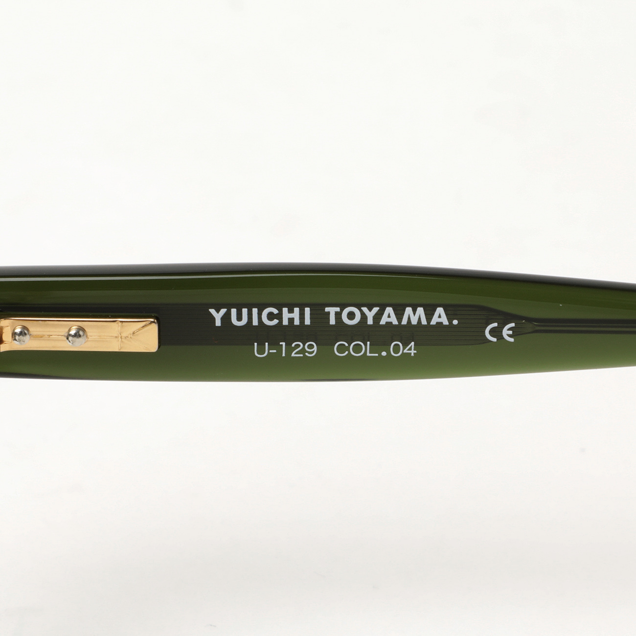 YUICHI TOYAMA. / ユウイチトヤマ | U-129 - Col.4 Dark green / Gold