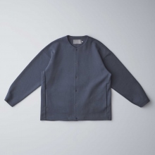 SNAP BUTTON CARDIGAN solid