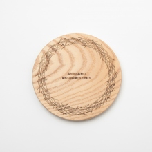....... RESEARCH | Anarcho Cups 020 - Wood Lid (for Solo) / Wreath - Beige