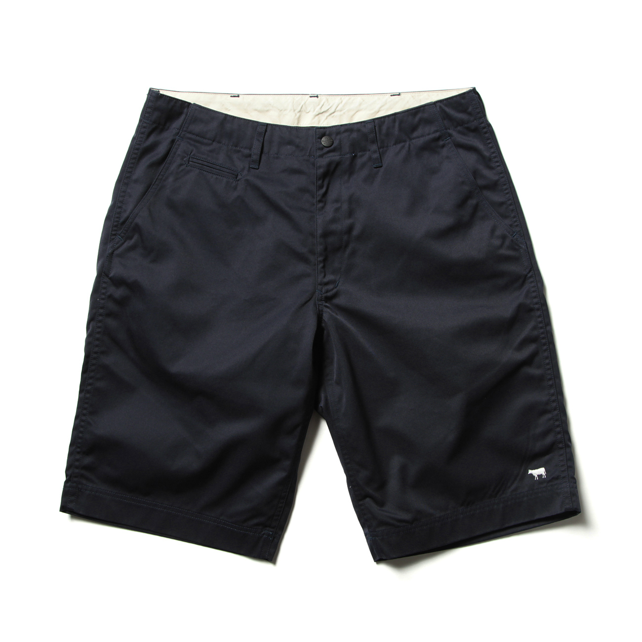マウンテンリサーチ　ビッグチノショーツ RESEARCH | Big Chino Shorts - 動物刺繍 / TC - Navy | 通販