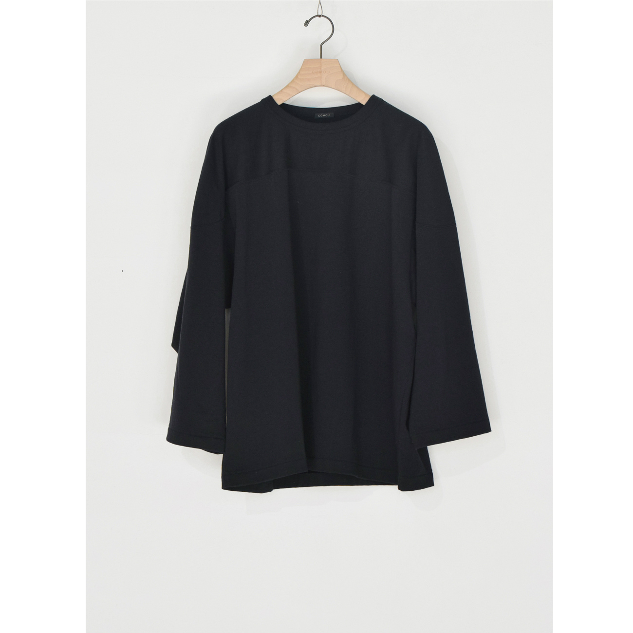 COMOLI (コモリ) フットボールTシャツ