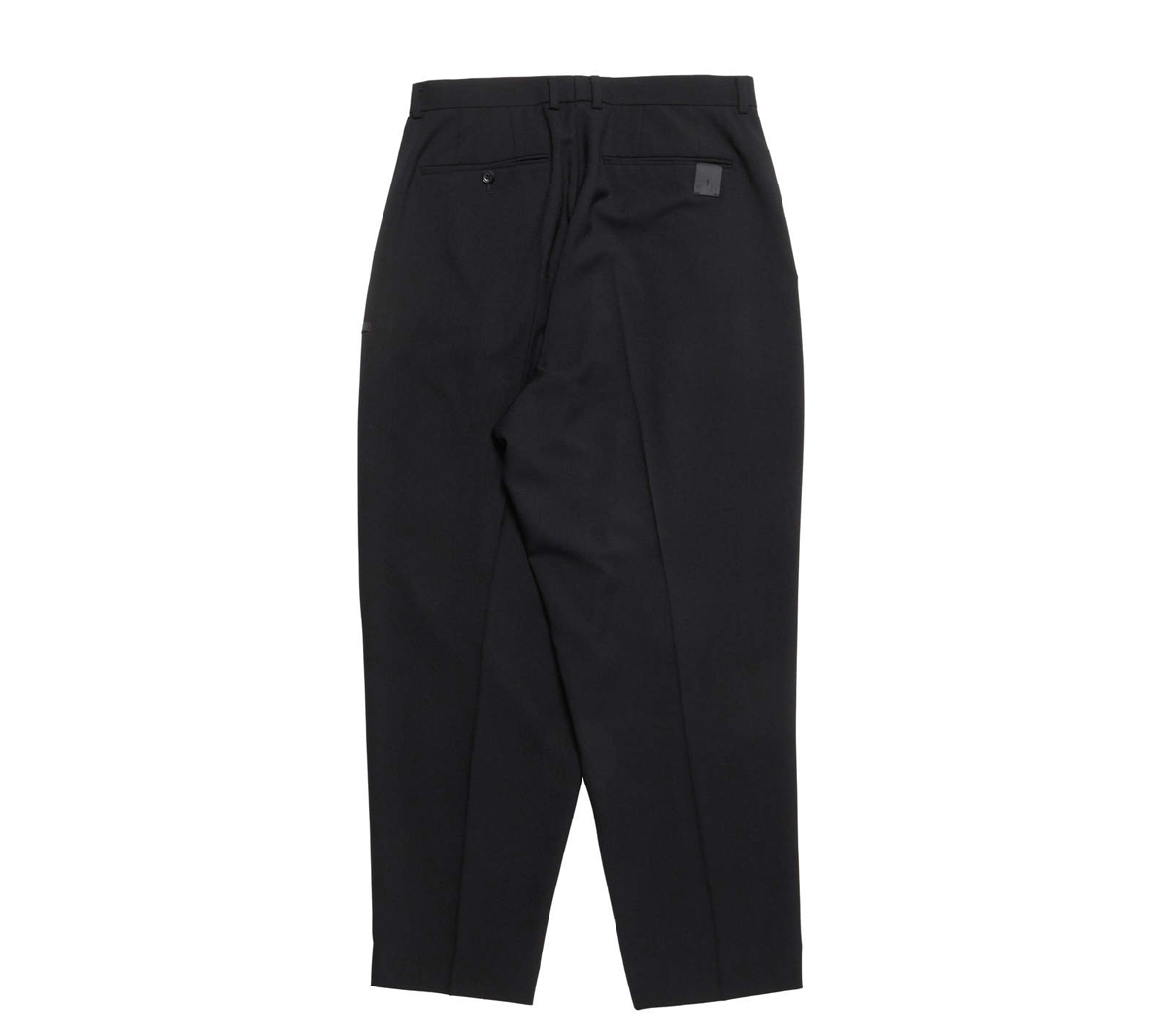 2212-PT20-008-peg 2TUCK SLACKS - Black