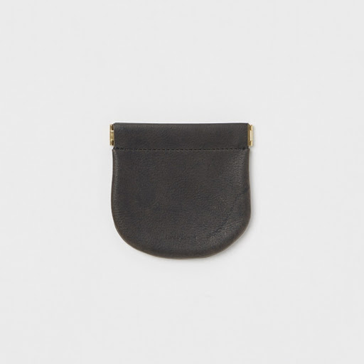 coin purse M - kudu leather - Black
