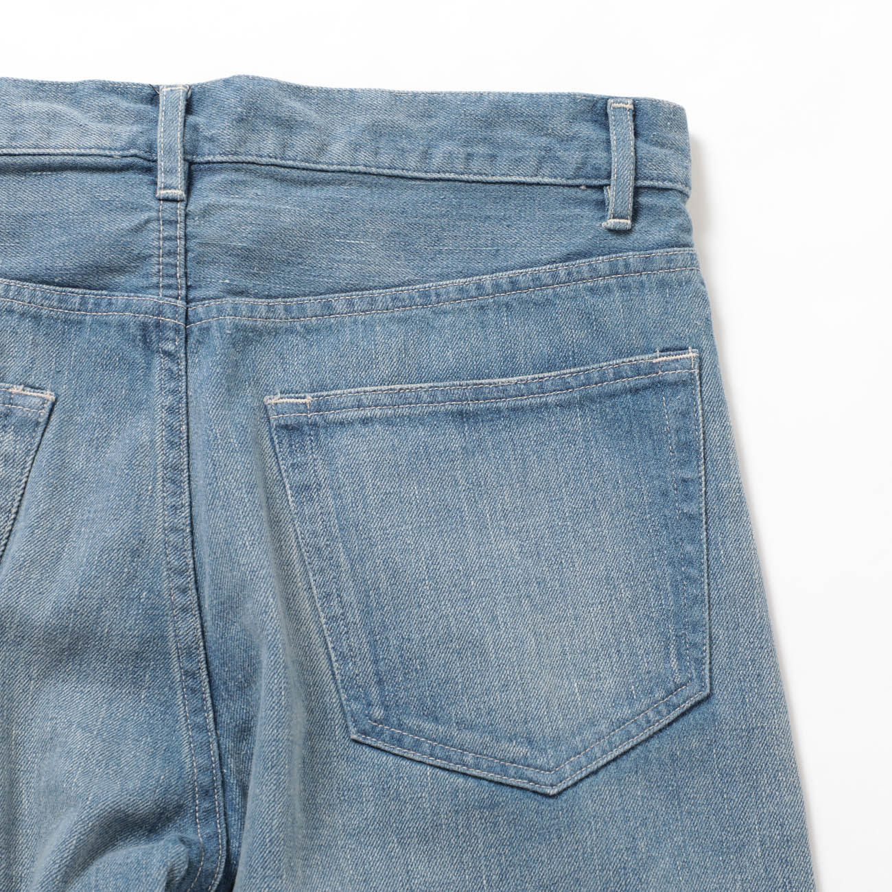 AURALEE / オーラリー | SELVEDGE FADED LIGHT DENIM WIDE PANTS