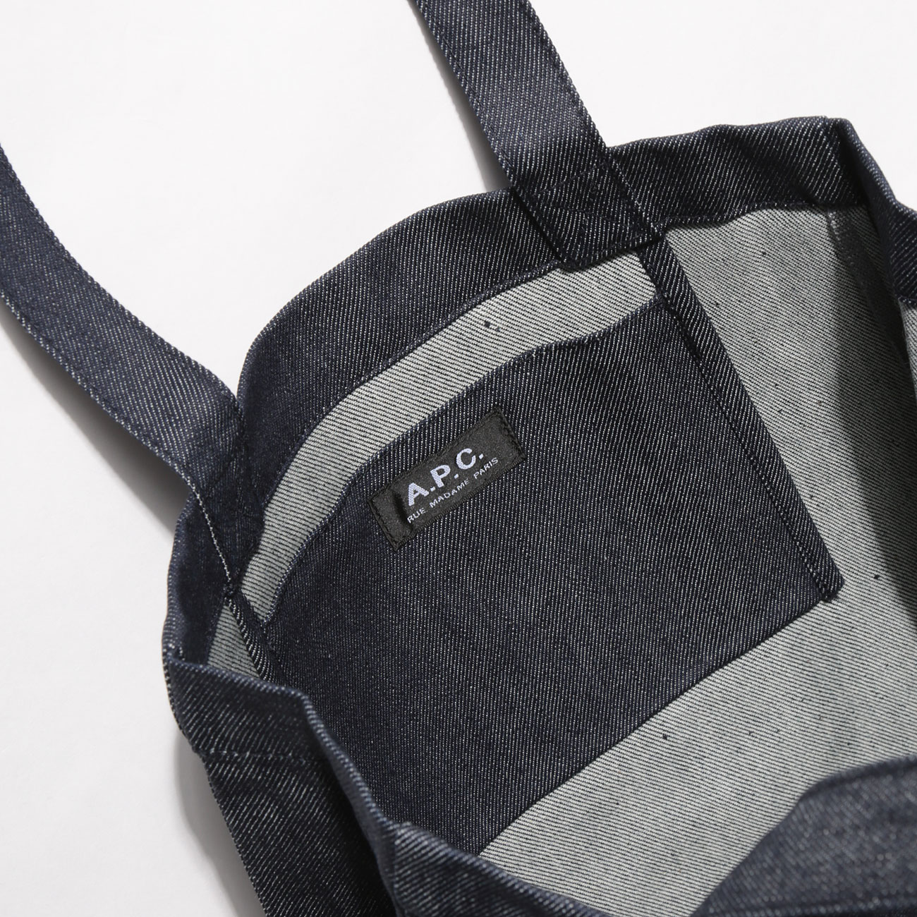 A.P.C. (正規品/送料関税込み) LAURE TOTE BAG A.P.C.(アーペーセー) トートバッグ キャンバス デニム(TOTE