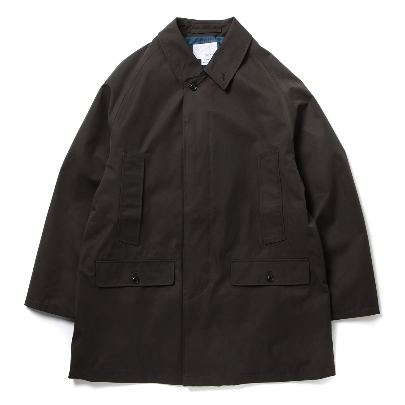 ジャケット・アウター nanamica Short Soutien Collar Coat 2L M Nanamica 2L GORE-TEX Short Soutien Collar Coat in Navy – The