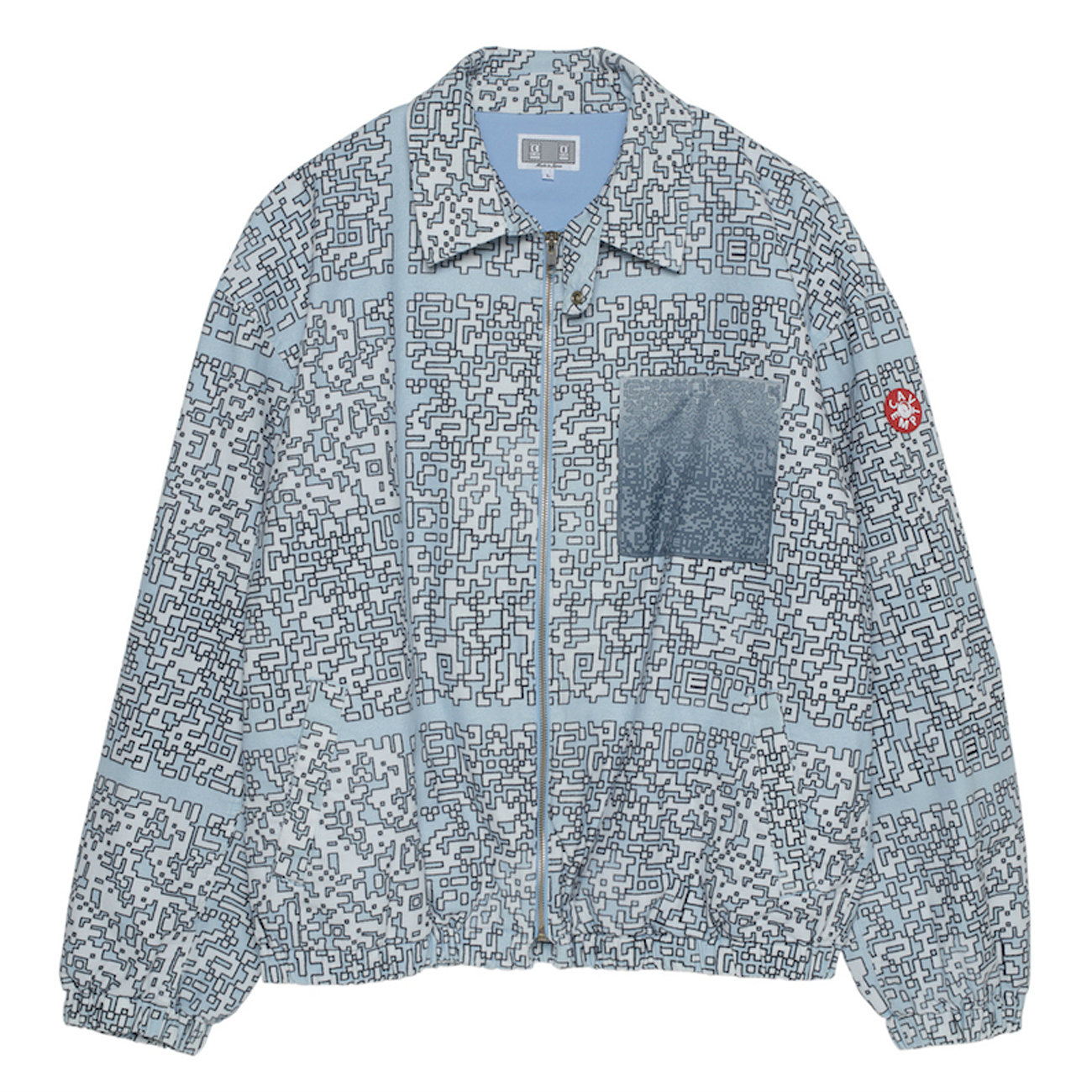 C.E / シーイー | NOISE FLANNEL ZIP JACKET - Blue | 通販 - 正規取扱 