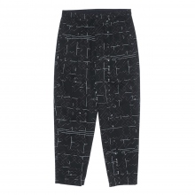 NOISE 7 WIDE CHINOS - Black