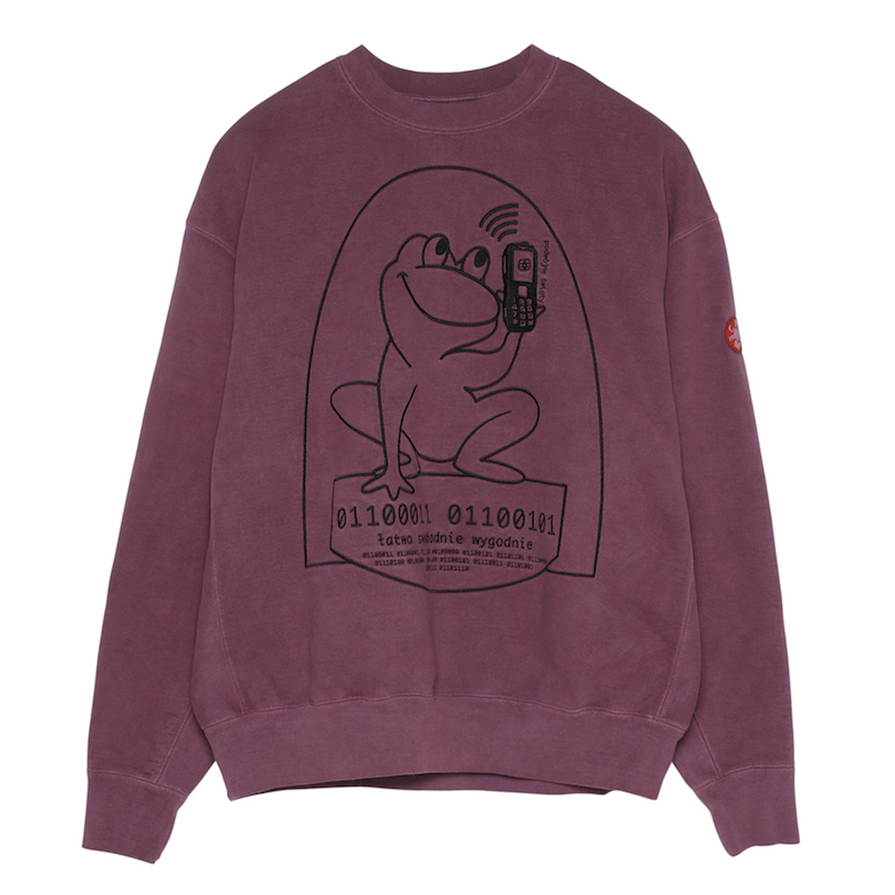 C.E / シーイー | OVERDYE EASILY COMFORTABLE CREWNECK - Purple 