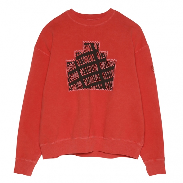 C.E / シーイー | OVERDYE NUMBERS ZIGGURAT CREW NECK