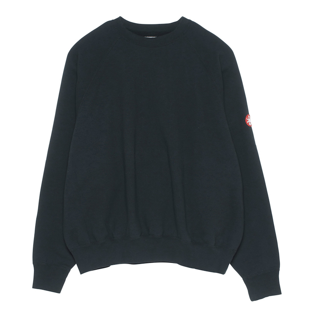 IDEE FIXE BIG CREW NECK - Black