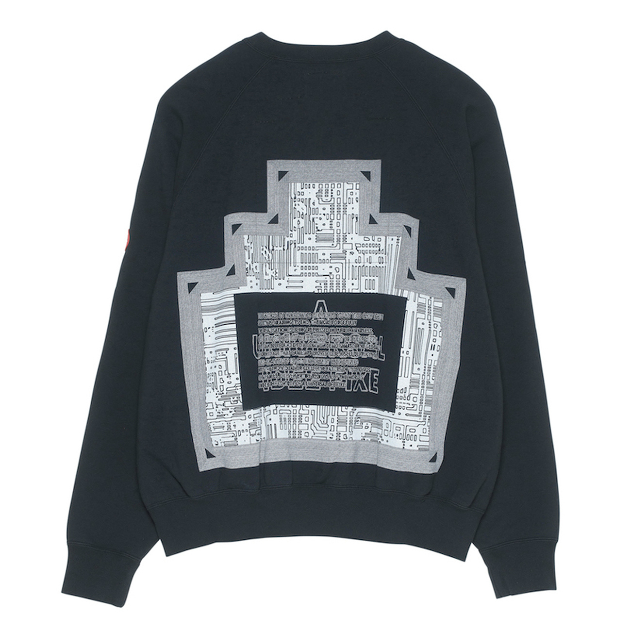 C.E / シーイー | IDEE FIXE BIG CREW NECK - Black | 通販 - 正規取扱