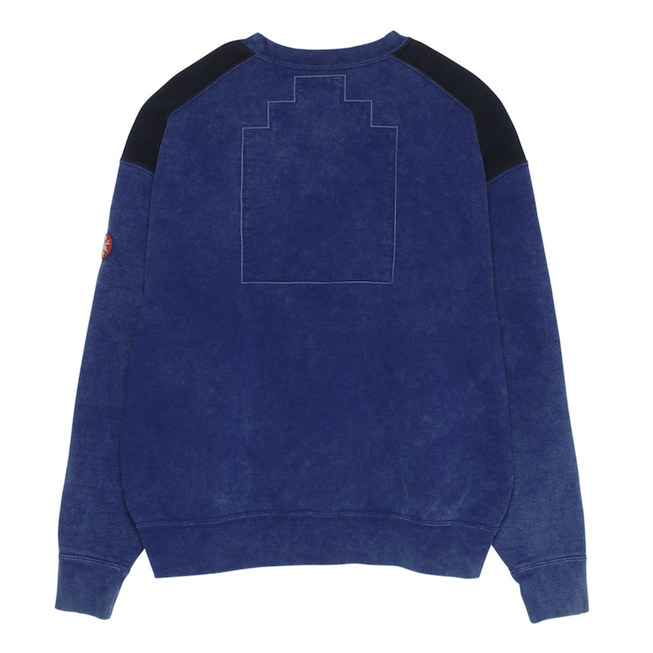 C.E / シーイー | OVERDYE PANEL SHOULDER CREW NECK - Navy | 通販 
