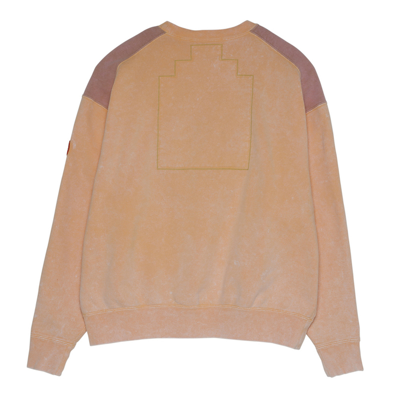 C.E / シーイー | OVERDYE PANEL SHOULDER CREW NECK - Orange | 通販