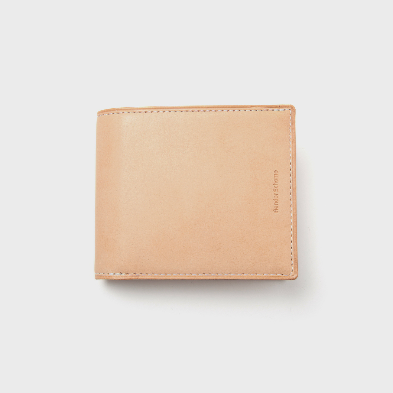 Hender Scheme / エンダースキーマ | half folded wallet - Natural 