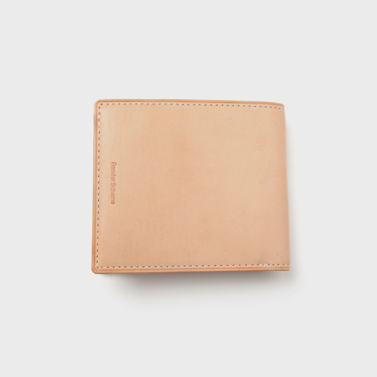 Hender Scheme / エンダースキーマ | half folded wallet - Natural 