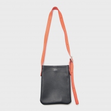 one side belt bag small - Navy