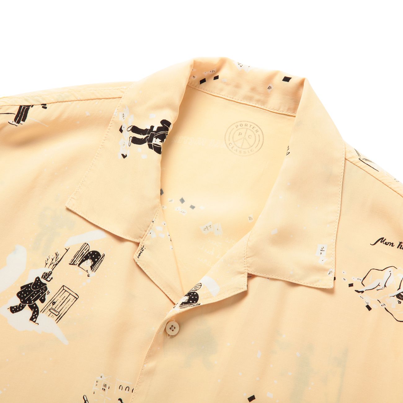 Porter Classic / ポータークラシック | P.C ALOHA SHIRT - Yellow