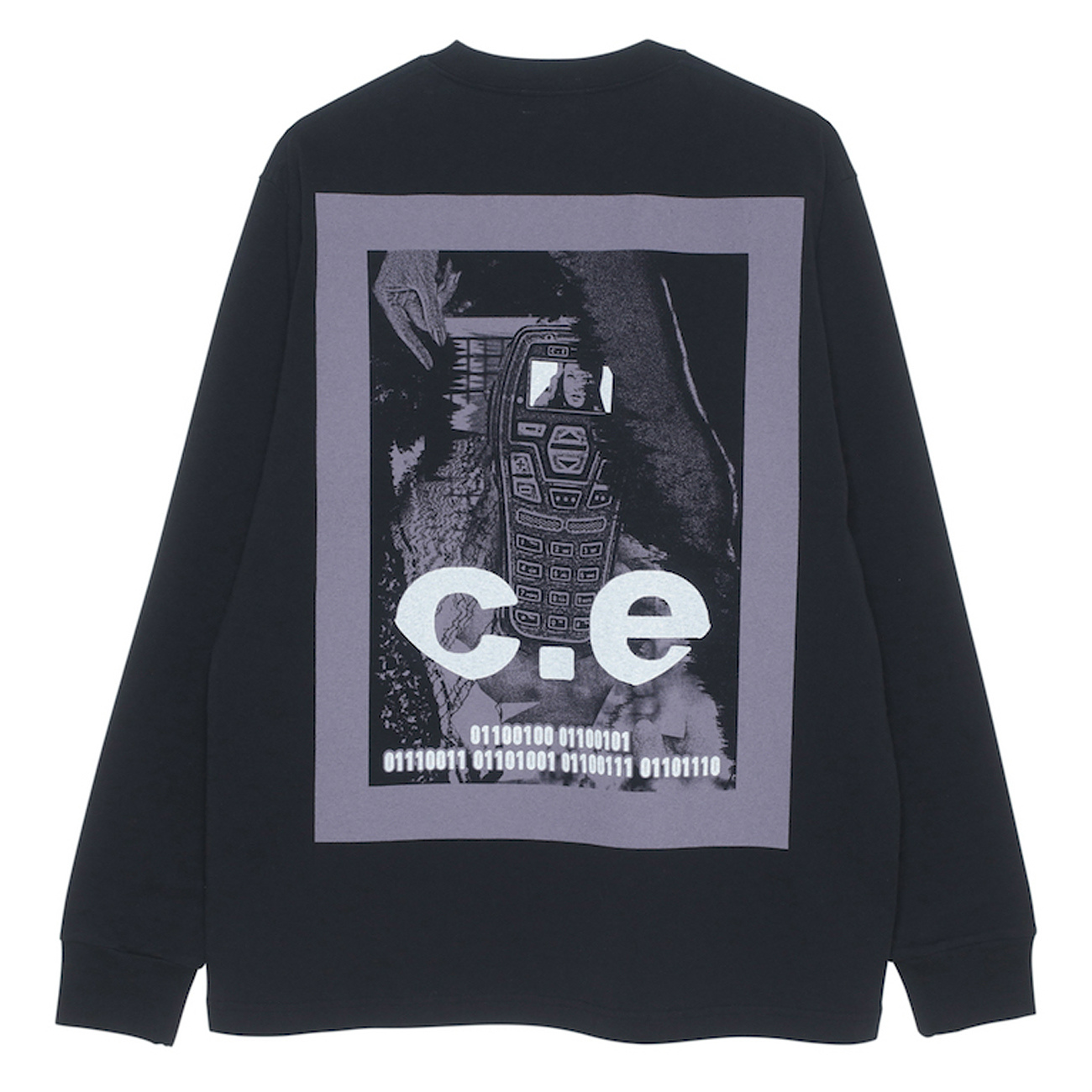 ★OY★EMOTION CAT LONG SLEEVE-BLACK★正規品/韓国直送料込 forme d'expression exclusive Everyone Coat (Black Pepper)の