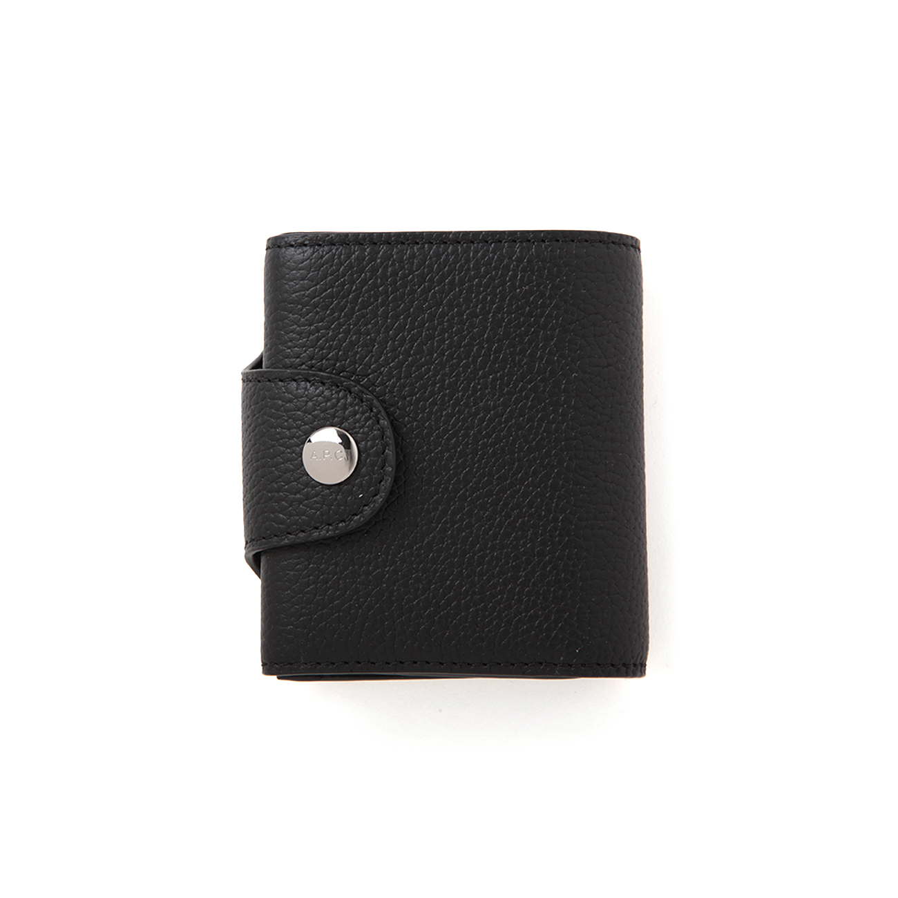 A.P.C. / アーペーセー | CHARLES TRIFOLD ウォレット - Black A.P.C. / アーペーセー | CHARLES TRIFOLD ウォレット - Black