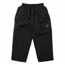 S.F.C Stripes For Creative / エスエフシー | SUPER WIDE DETACHABLE PANTS - Black