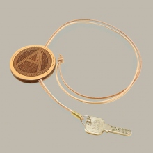 ....... RESEARCH | Round Key Case - Brown