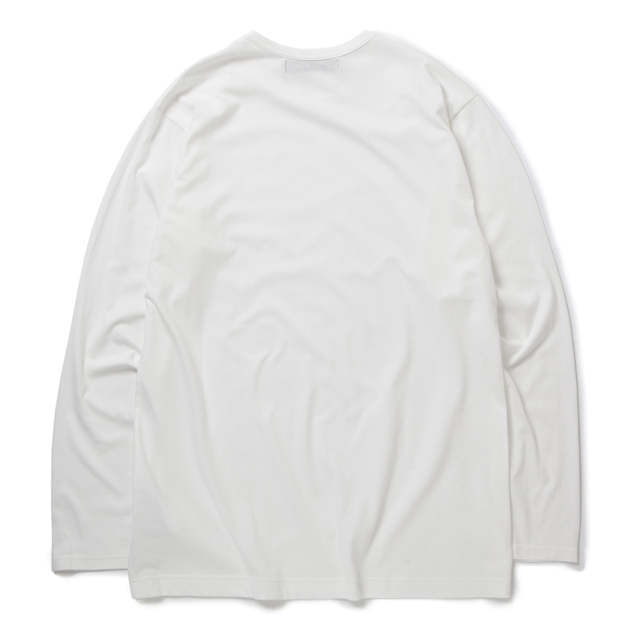 Yohji Yamamoto Ys for men / ヨウジヤマモト ワイズフォーメン | Y's for men LOGO PRINT LONG  SLEEVE T-SHIRTS-Off White | 通販 - 正規取扱店 | COLLECT STORE / コレクトストア