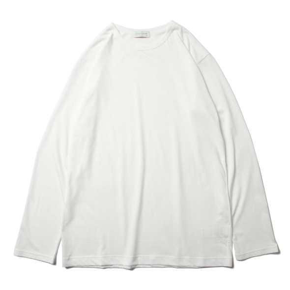 【Yohji Yamamoto】30/- COTTON SINGLE JERSEY ROUND NECK LS 30/- COTTON SINGLE JERSEY ROUND NECK LONG SLEEVE – THE SHOP