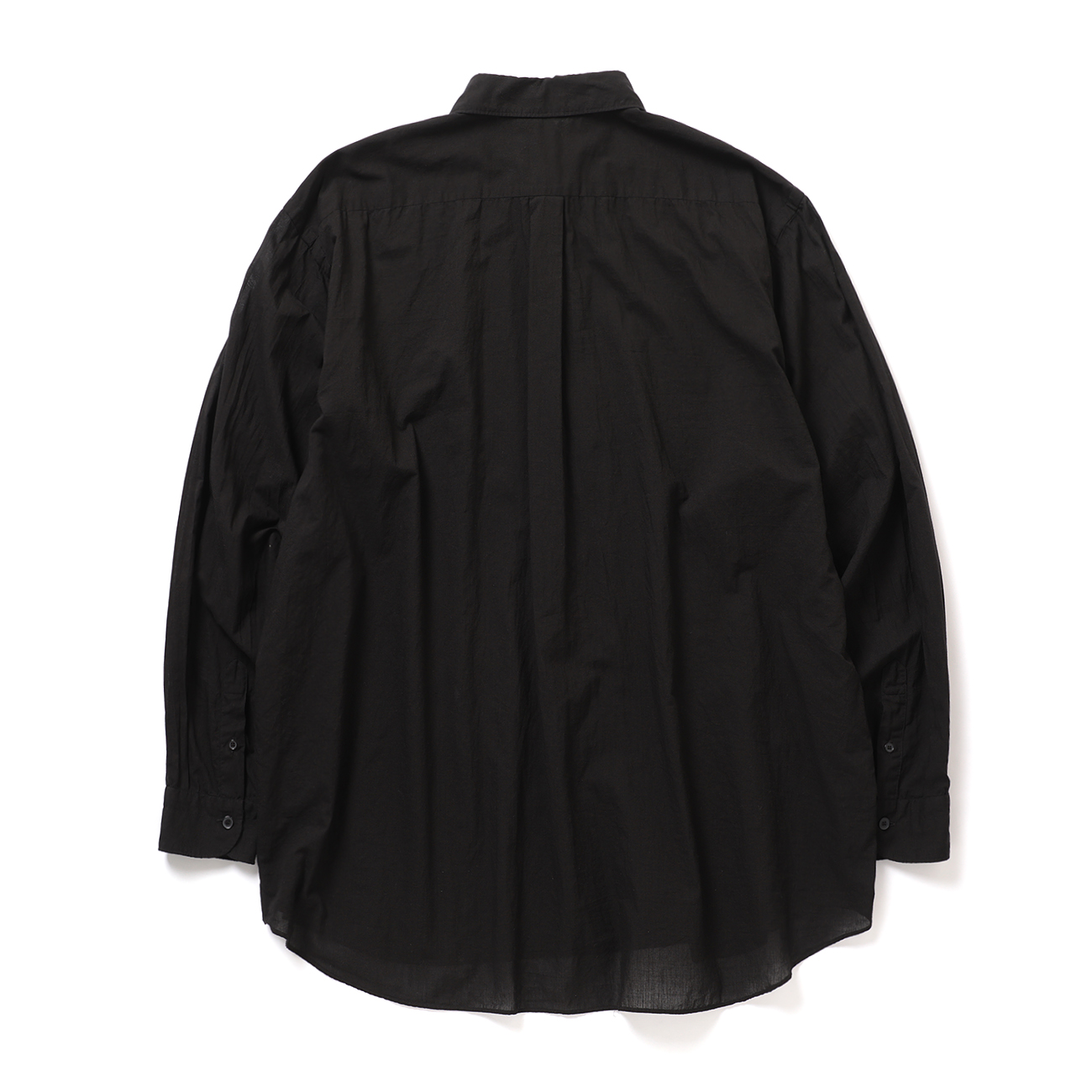 COMOLI / コモリ | KHADIコットン コモリシャツ - Black | 通販 - 正規