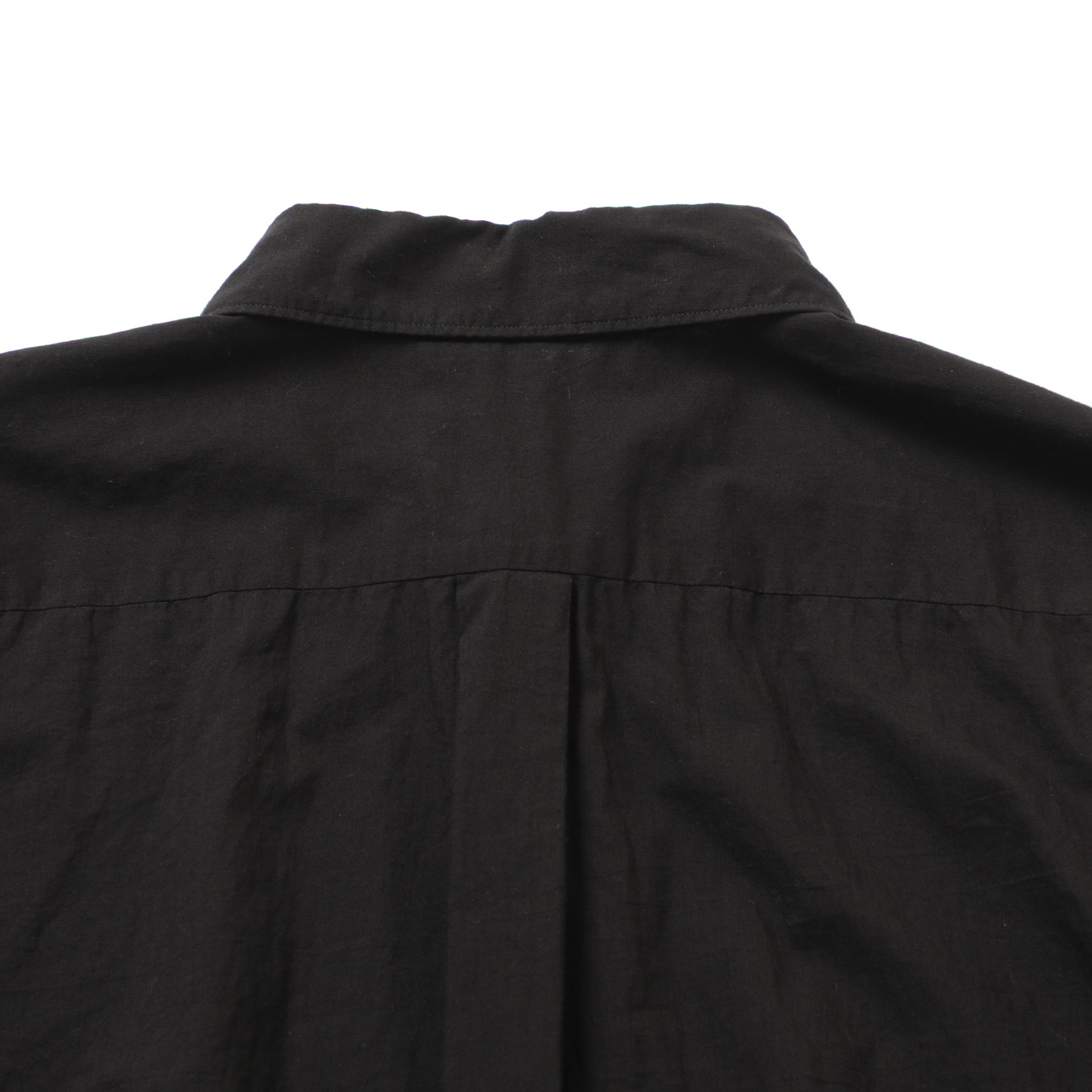 COMOLI / コモリ | KHADIコットン コモリシャツ - Black | 通販 - 正規
