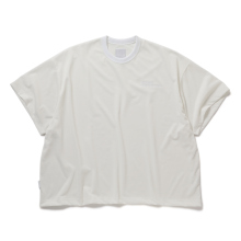 S.F.C Stripes For Creative / エスエフシー | SUPER BIG SS FLAT TEE (TECH) - White