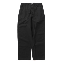 CIOTA / シオタ | Cotton Back-Sateen Baker Pants (Wide Tapered) (One Wash) - Black