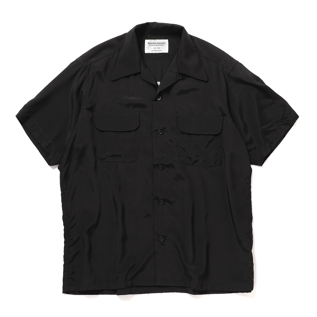 RESEARCH | H.I.T.M. S/S Shirt - Black | 通販 - 正規取扱店