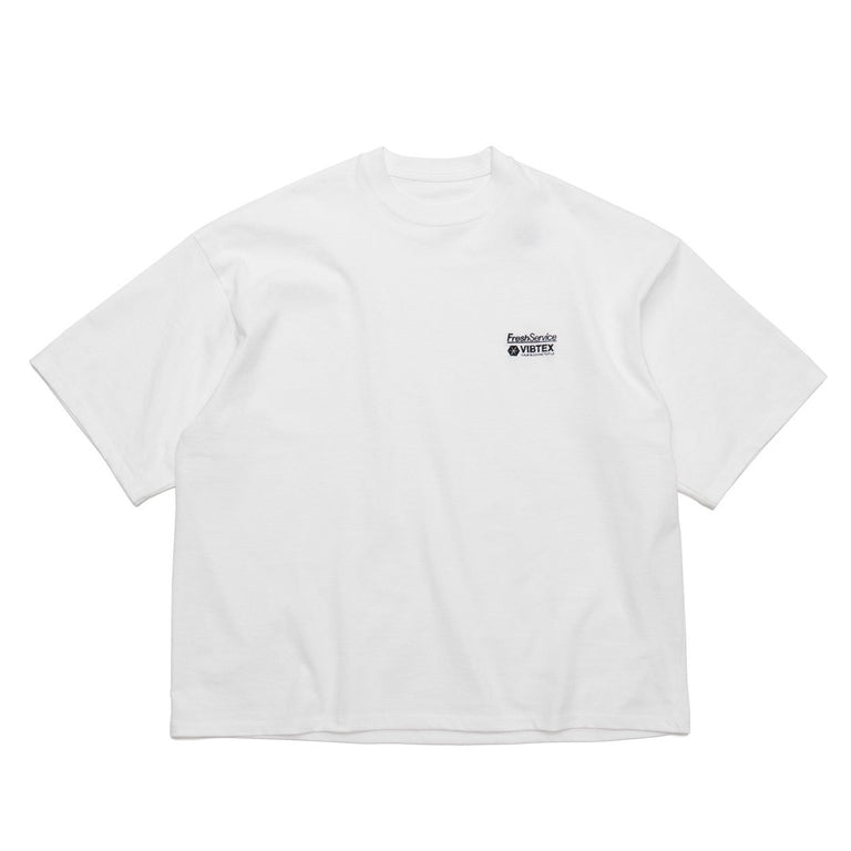 VIBTEX for FreshService S/S CREW NECK TEE - White