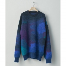 stein / シュタイン | ST.698 OVERSIZED GRADATION MOHAIR LS - Blue Black | 通販 -  正規取扱店 | COLLECT STORE / コレクトストア