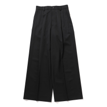 ssstein / シュタイン | EXTRA WIDE TROUSERS - Black