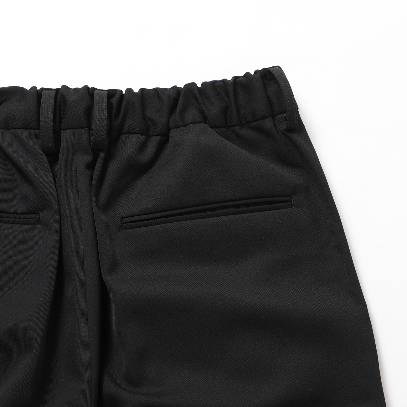 ssstein / シュタイン | EASY LONG WIDE TROUSERS - Black | 通販
