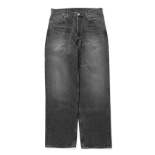 ssstein / シュタイン | RELAX FIT DENIM PANTS - Black