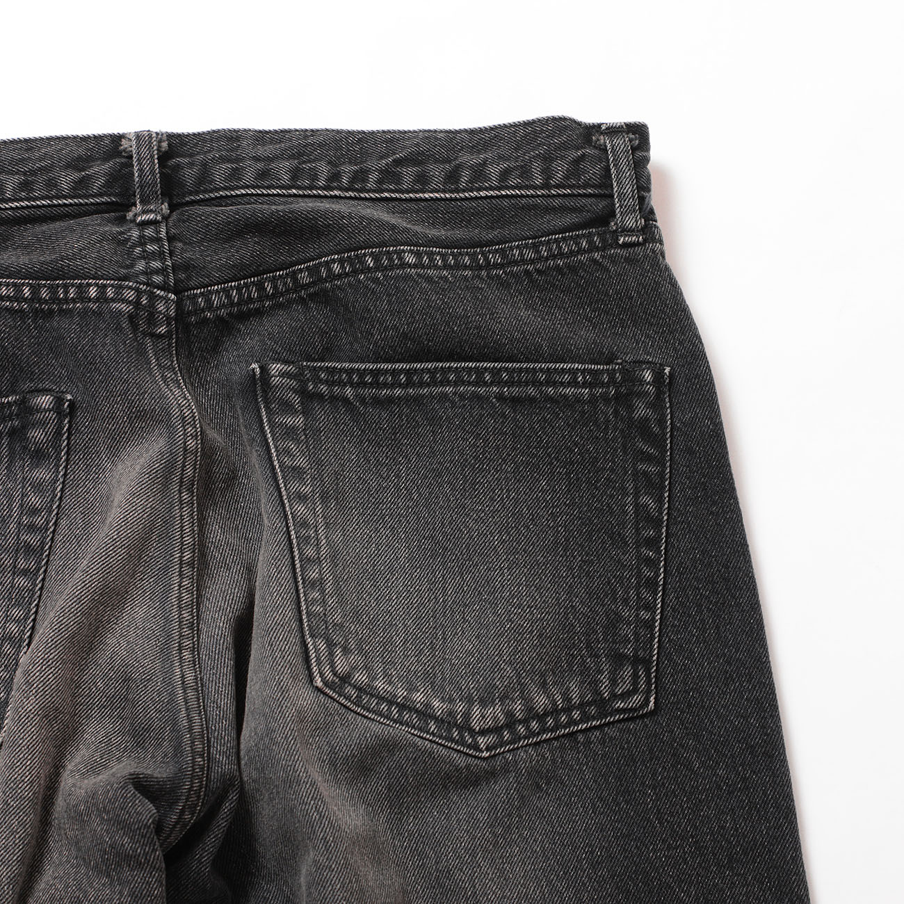 ssstein / シュタイン | OVERSIZE FIT DENIM PANTS - Black | 通販