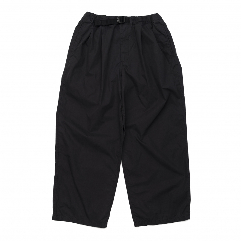 B.D.U BELTED PANTS - Black