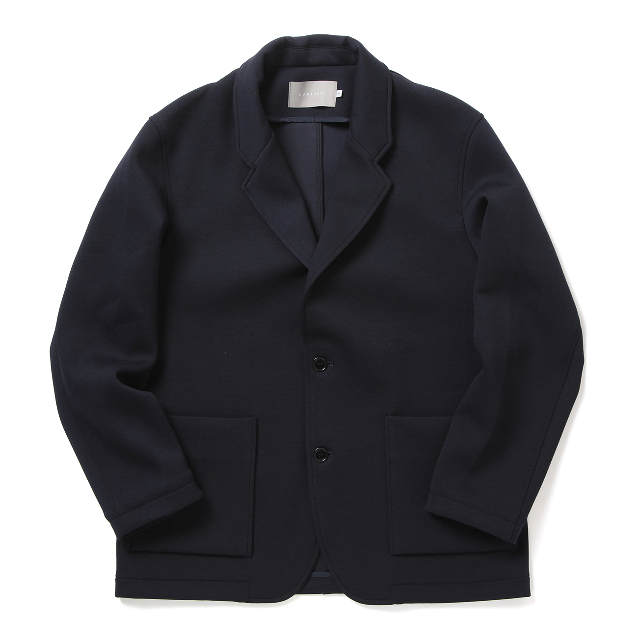 CURLY / カーリー | AIR CUSHION JACKET solid - Navy | 通販 - 正規