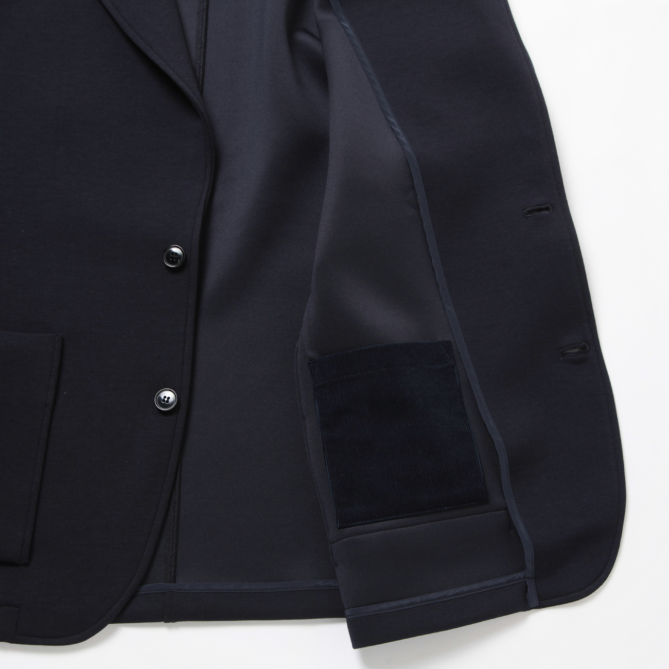CURLY / カーリー | AIR CUSHION JACKET solid - Navy | 通販 - 正規