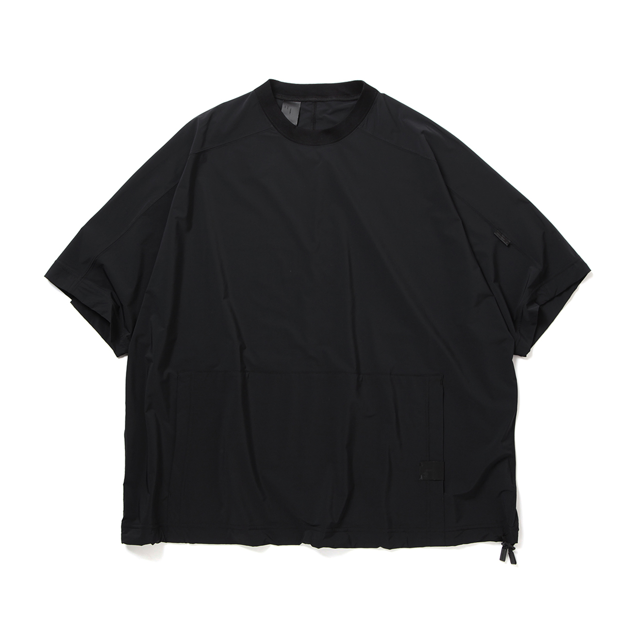 2241-CS53-011-peg HALF SLEEVE T-SHIRT - Black